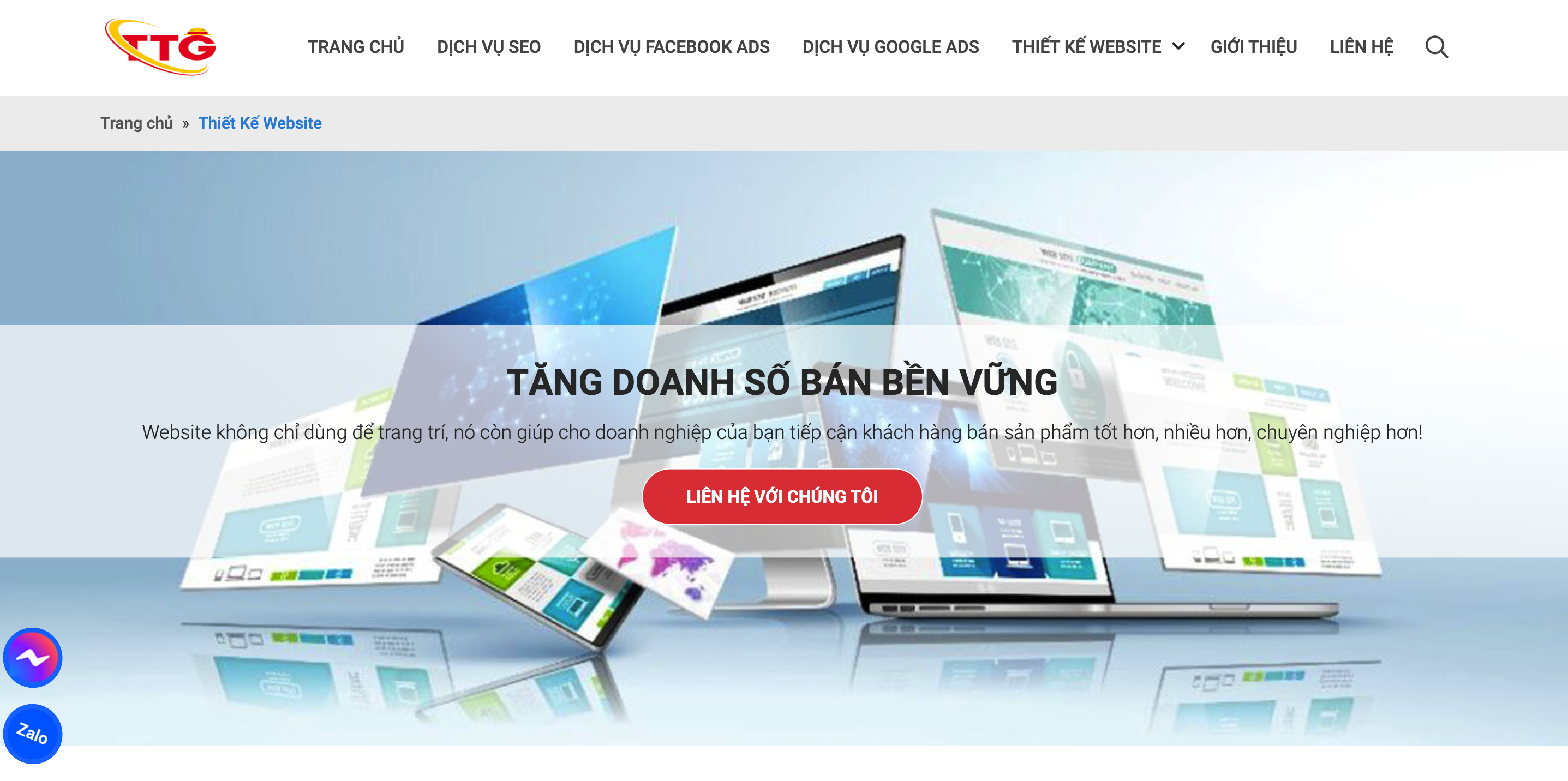 Dịch vụ thiết kế website chuẩn SEO uy tín