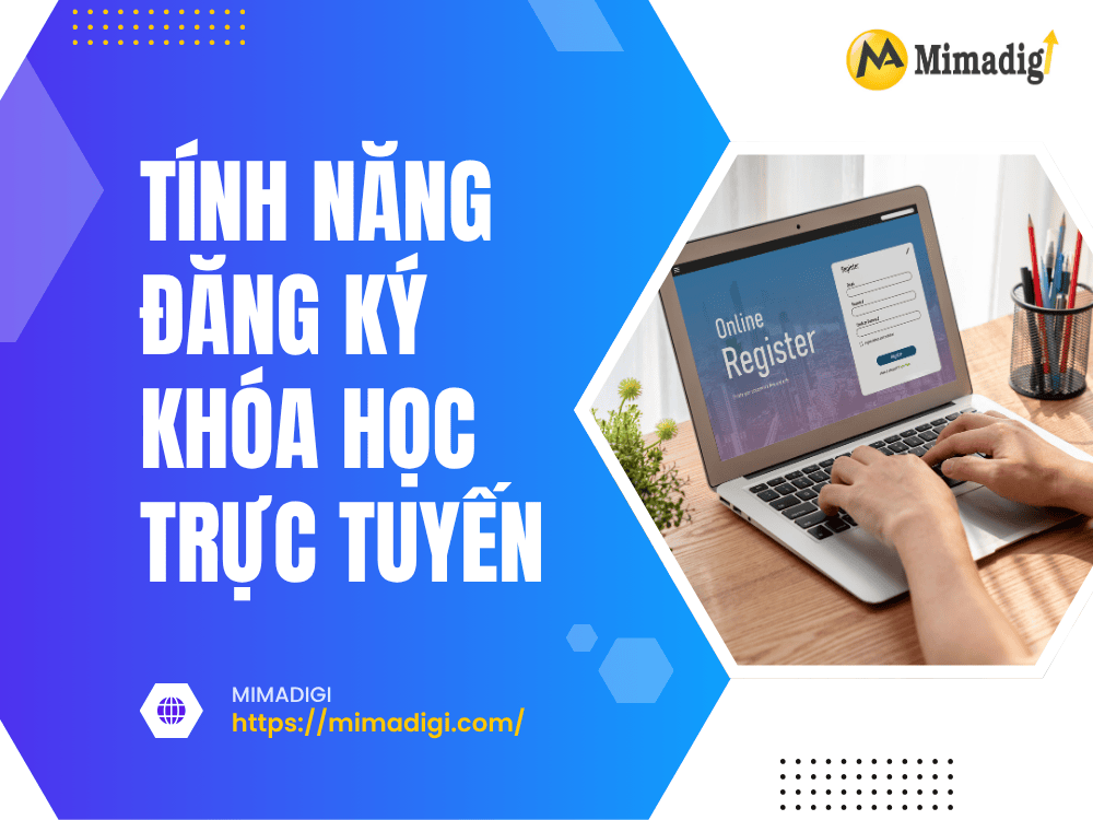 Online course registration feature at MIMA