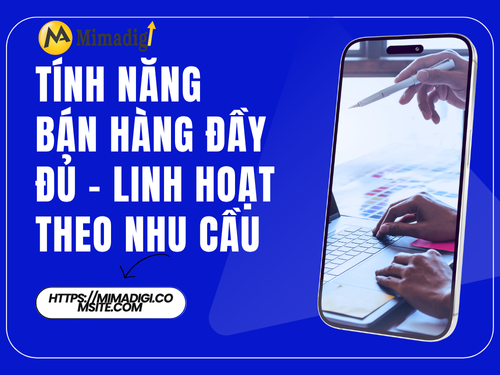 Thiết kế website tại Đồng Nai – Website bán hàng chuẩn SEO cùng mimadigi