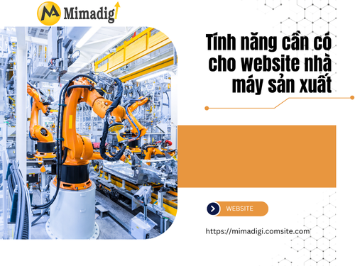 Website xưởng sản xuất tại Long An tại mimadigi