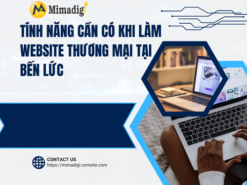 Thiết kế website thương mại tại Bến Lức của mimadigi