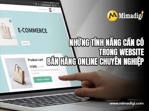 Thiết kế website bán hàng online tại TP.HCM. Công Ty Mimadigi