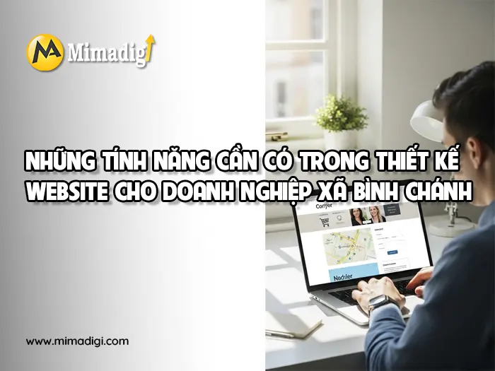 Thiết kế website Xã Bình Chánh tại mimadigi
