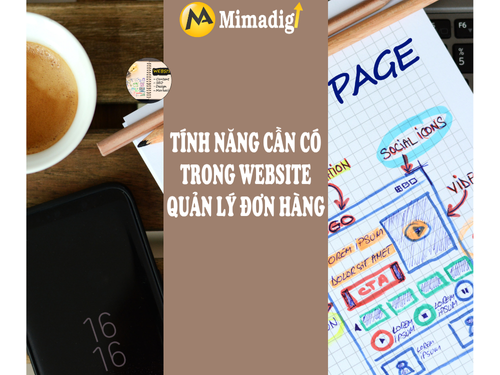 Website quản lý đơn hàng tại mimadigi