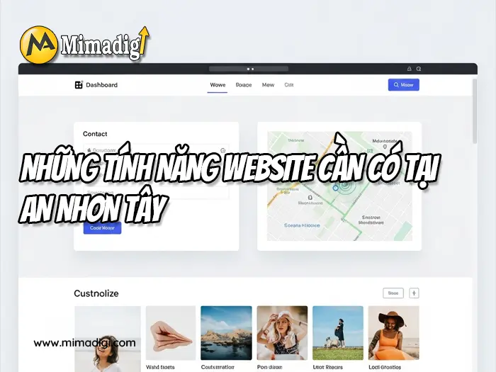Thiết kế website Xã An Nhơn Tây tại mimadigi