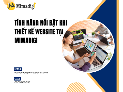 Thiết kế website tại Bến Tre – Website mobile friendly của mimadigi