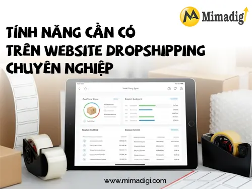 Thiết kế website dropshipping tại TP. Hồ Chí Minh mimadigi