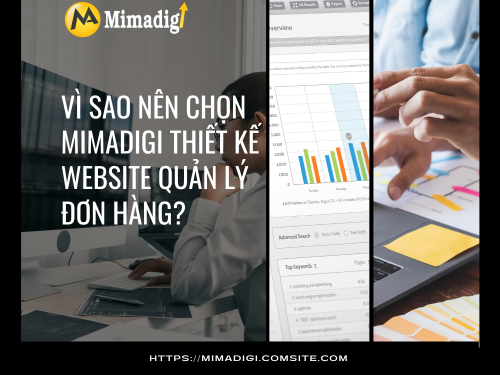 Website quản lý đơn hàng tại mimadigi