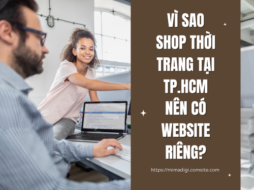 Thiết kế website shop thời trang tại TP. Hồ Chí Minh của mimadigi