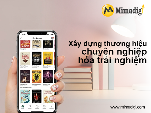 Thiết kế website bán sách, văn phòng phẩm tại mimadigi