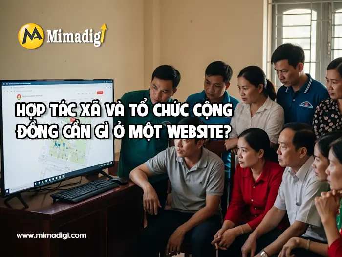 Thiết kế website Xã Tân Nhựt tại mimadigi
