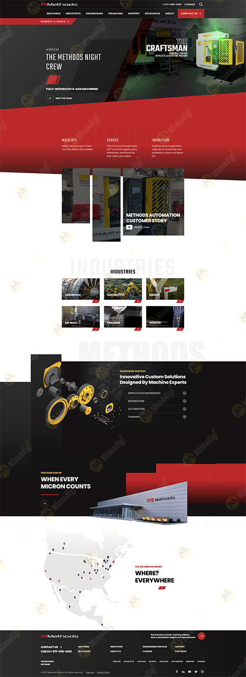 Methods Machine CNC Specialized Machines at mimadigi
