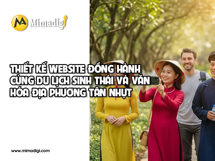 Thiết kế website Xã Tân Nhựt tại mimadigi
