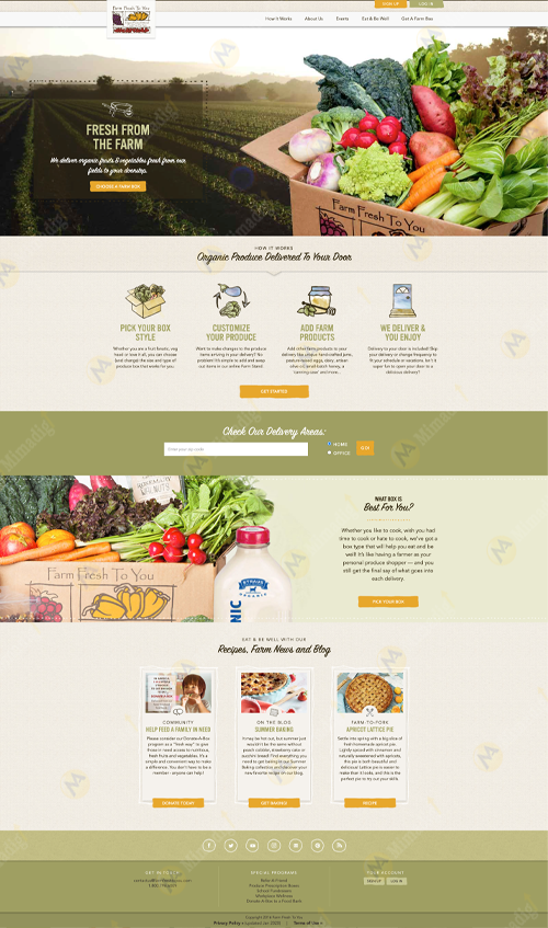 Farm Fresh To You – Rau củ quả tươi sạch giao tận nhà mỗi ngày tại mimadigi