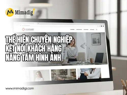 Thiết kế website giới thiệu doanh nghiệp tại Long An Mimadigi
