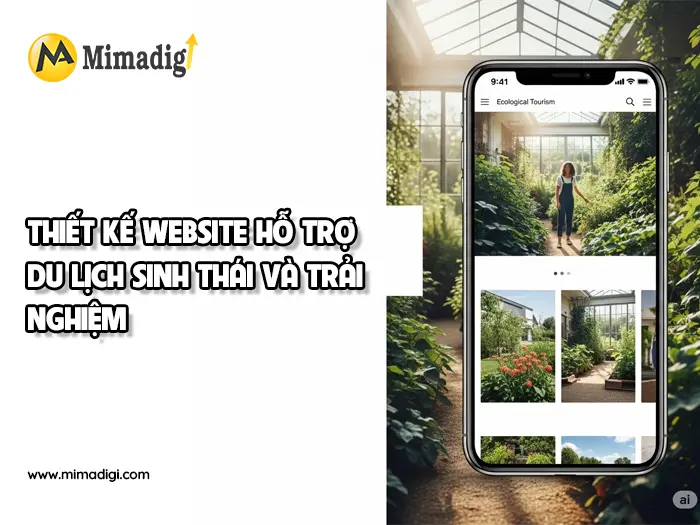 Thiết kế website Xã Hưng Long tại mimadigi