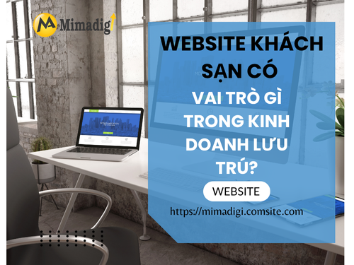 Thiết kế website khách sạn – resort tại Long An của mimadigi