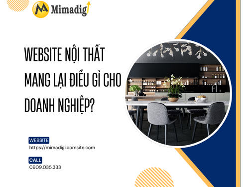 Thiết kế website cửa hàng nội thất tại mimadigi