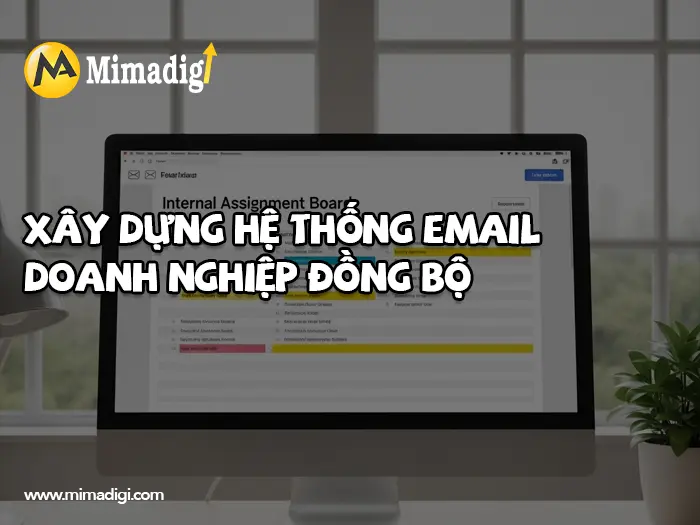 Cách quản lý nhiều tài khoản email doanh nghiệp hiệu quả tại mimadigi