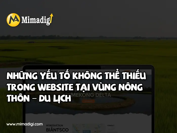 Thiết kế website Xã Bình Khánh tại mimadigi