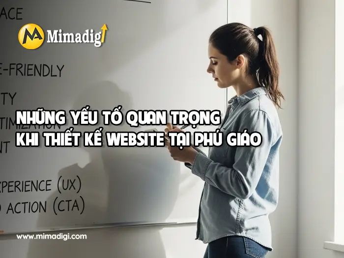 Thiết kế website Xã Phú Giáo tại mimadigi